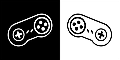 Naklejka premium Illustration vector graphics of video game icon