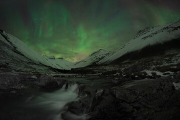 Aurora night in Iceland