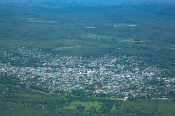 La Falda, Córdoba. Aerial view