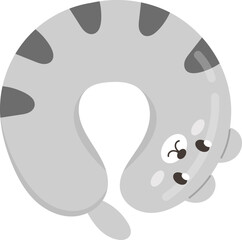 Travel Pillow Raccoon