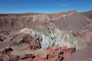 Cerro Arcoiris, San Pedro de Atacama. Chile