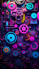 Obraz premium Gear Mechanism