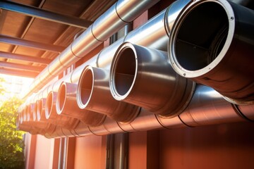Hvac pipe, heating system, ventilation, air conditioning and cooling system, ventilation system