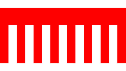 紅白幕の背景素材　16:9