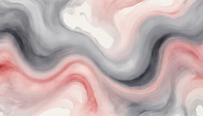 Abstract pastel pink water color