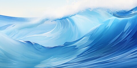 Abstract waves background