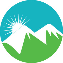 landscape with green grass