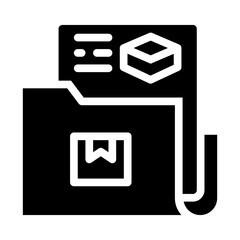 file glyph icon