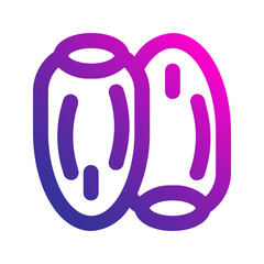dates gradient icon