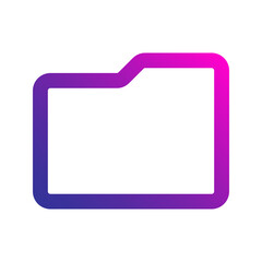 folder gradient icon