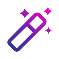 magic wand gradient icon