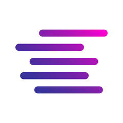 Obraz premium mist gradient icon