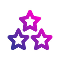 review gradient icon