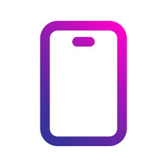 smartphone gradient icon