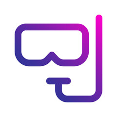 snorkel gradient icon