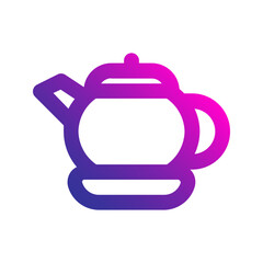 teapot gradient icon