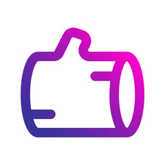 Obraz premium trunks gradient icon