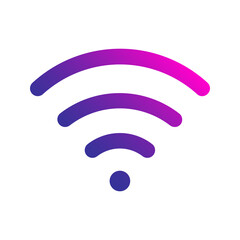 wifi gradient icon