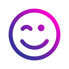 wink gradient icon