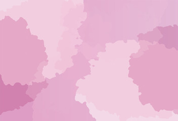 桜の滲み水彩背景素材