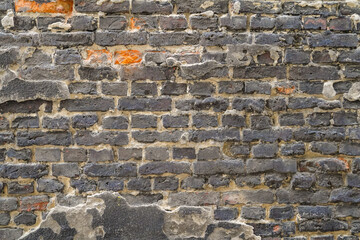 old weathered brickwall texture 