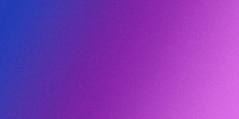Blue, purple and pink gradient abstract background texture with noise or grain. Backdrop, banner, wallpaper design