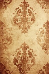 Tan vintage background, antique wallpaper design