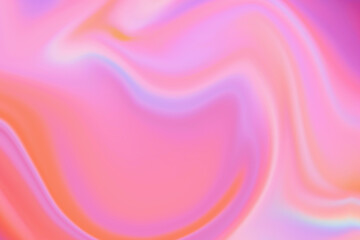 4K pink soft noise holo gradients background. Pink, orange and purple abstract wallpaper, smooth marbled waves, colorful background painting texture banner. Vibrant colors, rainbow color swirls.