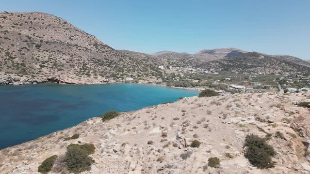 Galissas beach, Galissas area, Syros island, Cyclades, Aegean Sea, Greece, Europe