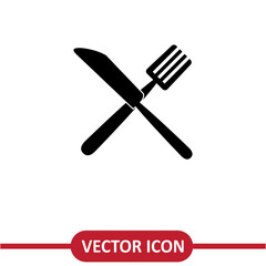  Restaurant icon vector simple illustration on white backgroud..eps