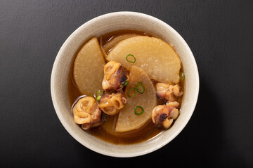 イカ軟骨と大根の煮物