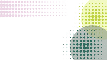 abstract halftone with circle, background 
