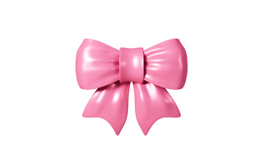 Cartoon bowknot model, 3d rendering.