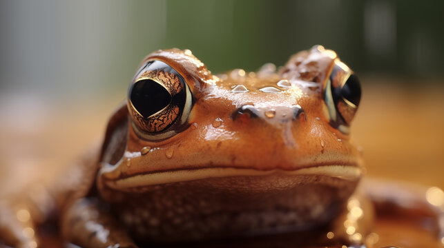 Pictures of frogs waking up in spring
