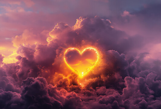 Valentine sky