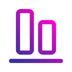 align bottom gradient icon