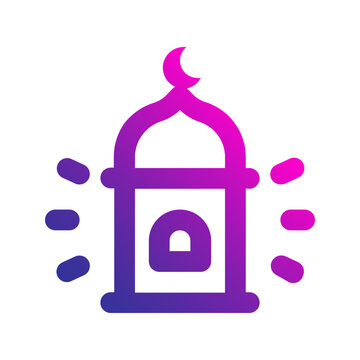 adzan gradient icon