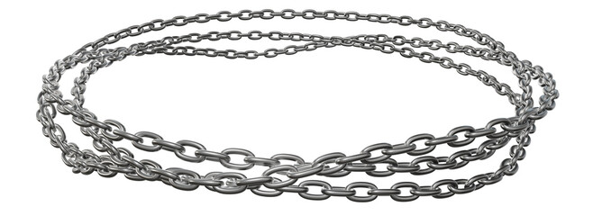 Endless Motion: Let your designs flow with this mesmerizing 3D chain frame. Dynamic angles capture its captivating rhythm, adding depth and movement to your creations. 