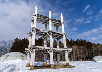 冬の三内丸山遺跡