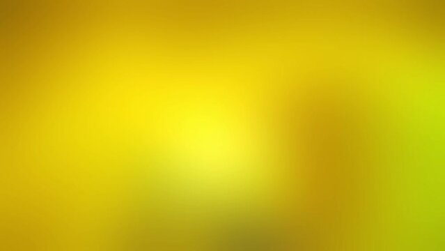 gradient animation. multicolored motion gradient lights background. Blur in motion. smooth color transition. holographic iridescent. colors vary with position. Abstract light animation yellow green