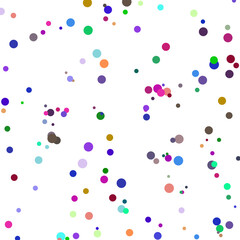 A colorful confetti glitter dot texture design element.