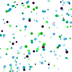 A colorful confetti glitter dot texture design element.