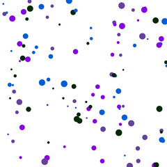 A colorful confetti glitter dot texture design element.