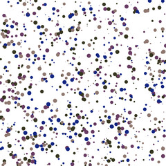 A colorful confetti glitter dot texture design element.