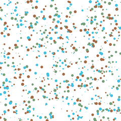 A colorful confetti glitter dot texture design element.