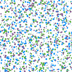 A colorful confetti glitter dot texture design element.