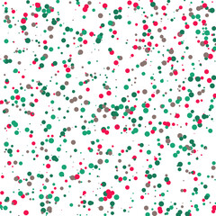 A colorful confetti glitter dot texture design element.