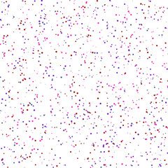 A colorful confetti glitter dot texture design element.