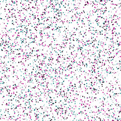 A colorful confetti glitter dot texture design element.