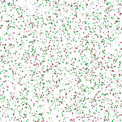 A colorful confetti glitter dot texture design element.